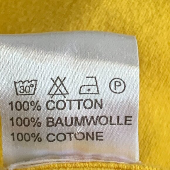 Super Style Cotton St. Thomas USVI Caribbean Beach Cover-Up Yellow #140D - Picture 10 of 10